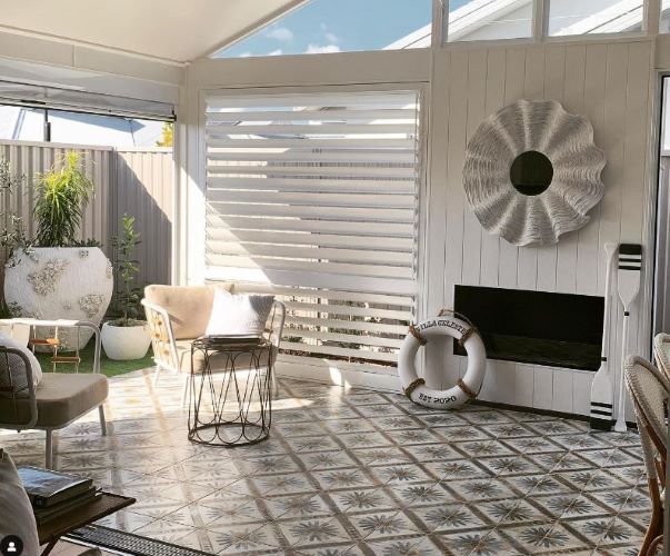 farmhouse tiled floor